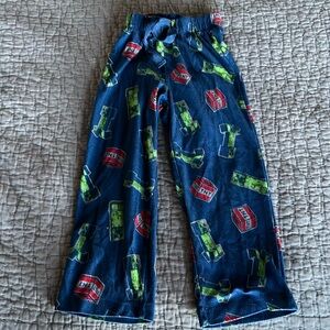 Minecraft Pajama Pants Size Youth XS